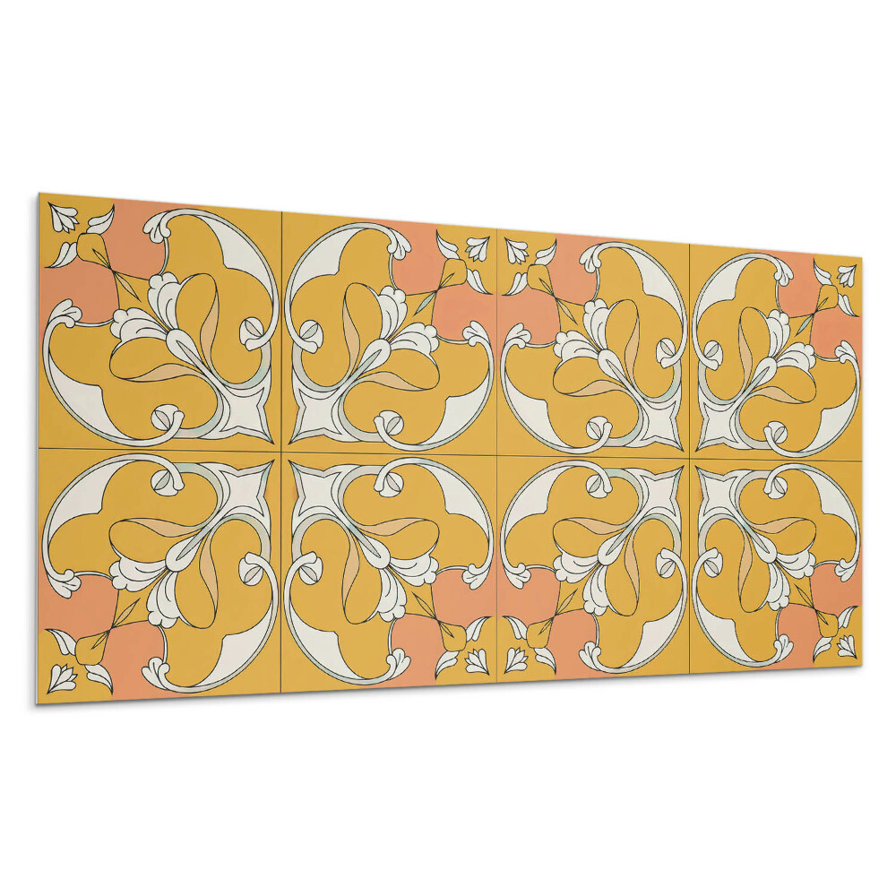 Dekorpanel falra Virágminta szimmetriában