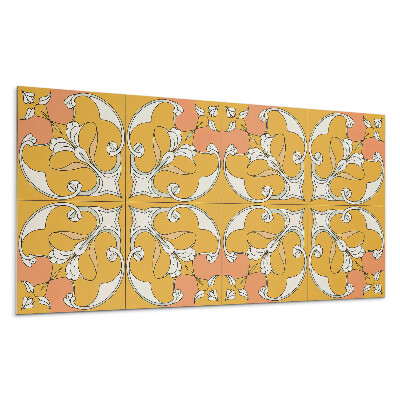 Dekorpanel falra Virágminta szimmetriában