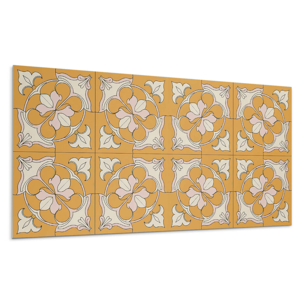 Falpanel Virágmintás mozaikban