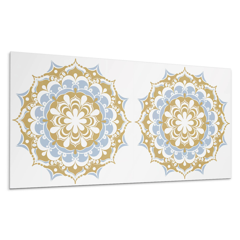 Falpanel Virágmintás mandala