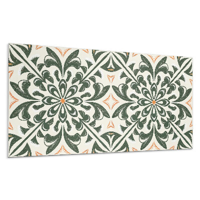 Öntapadó falburkolat Virágminta levelekkel