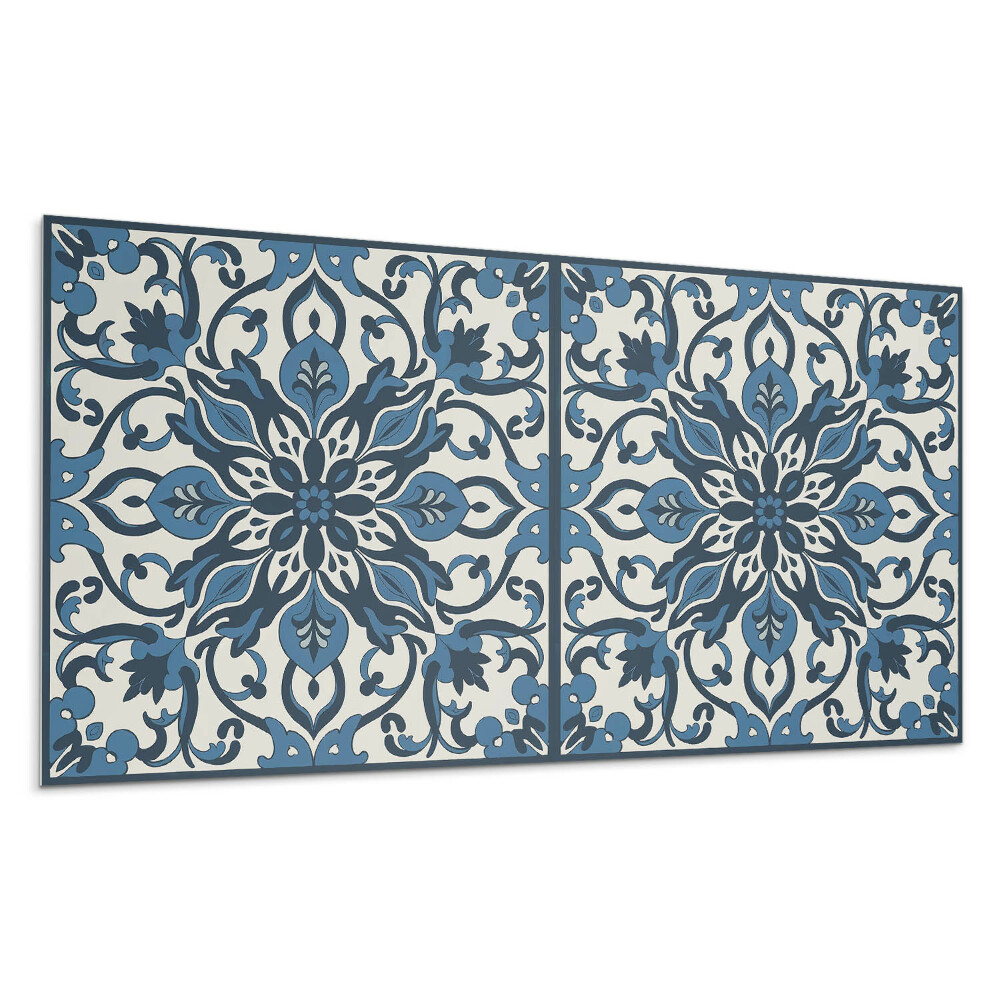 Öntapadó falburkolat Virágminta levelekkel