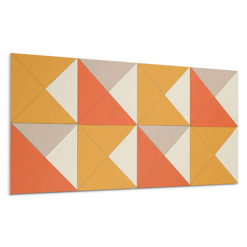 Pvc falpanel Geometriai háromszögek az elrendezésben
