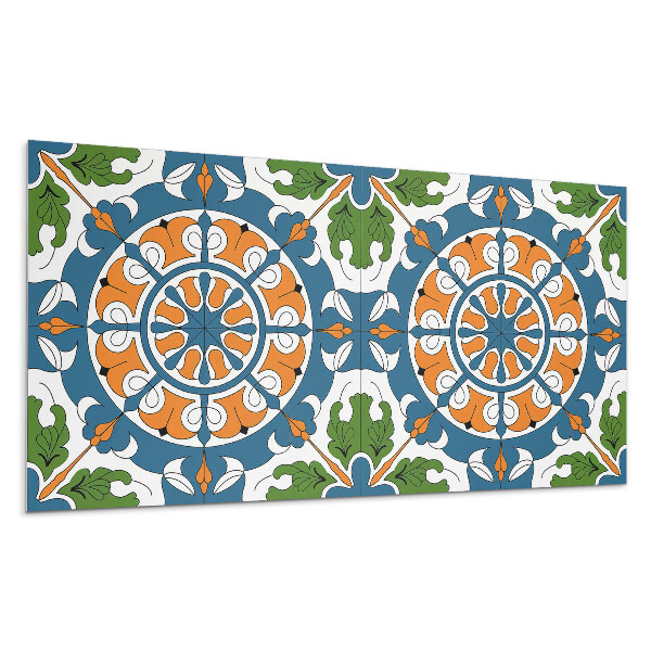 Pvc falpanel Dekoratív minta növényi motívumokkal