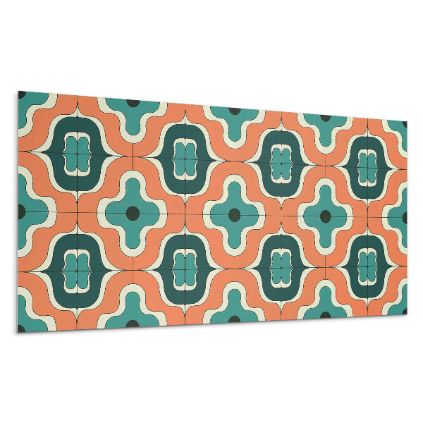 Falpanel Absztrakt hullámos minta