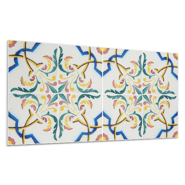 Öntapadó falburkolat Növényi minta díszekkel