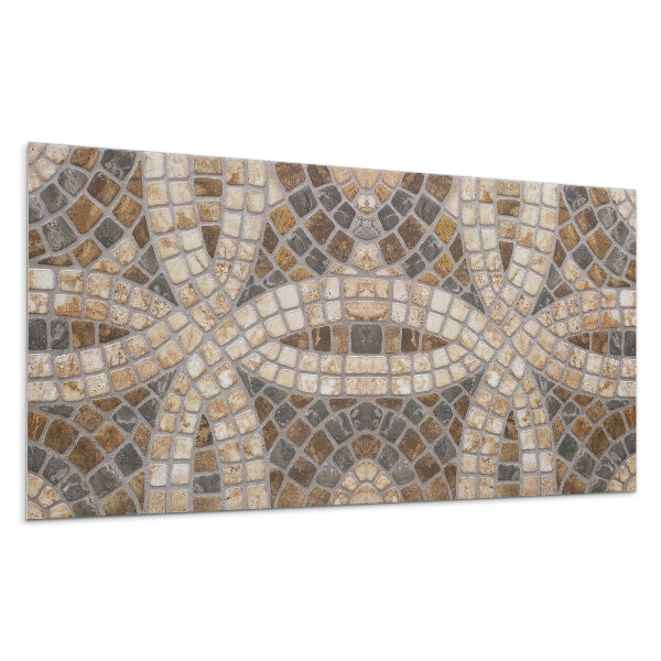 Dekorpanel falra Mozaikminta a szövésben