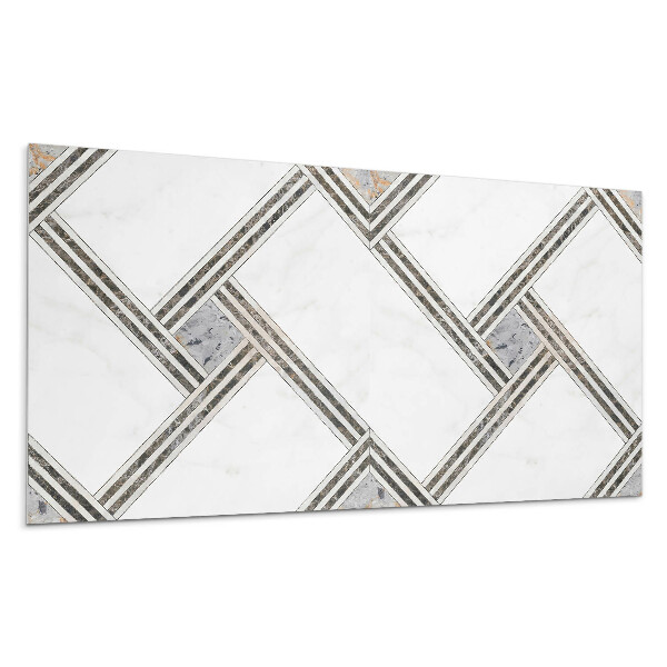 Öntapadó falburkolat Geometrikus minta vonalakkal