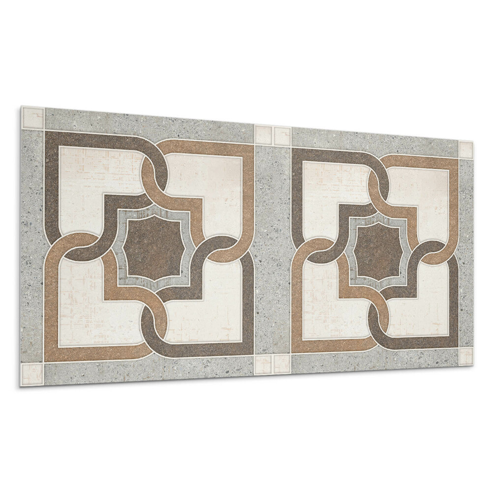 Öntapadó falburkolat Geometrikus csempeminta