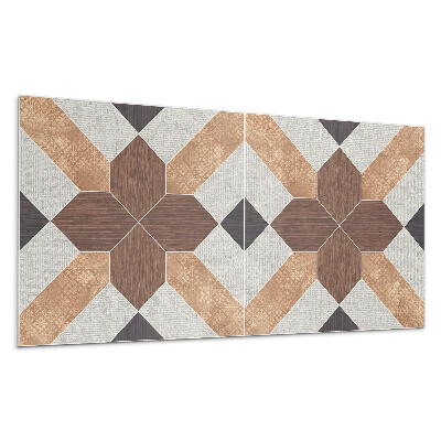 Pvc falpanel Geometrikus minta motívummal