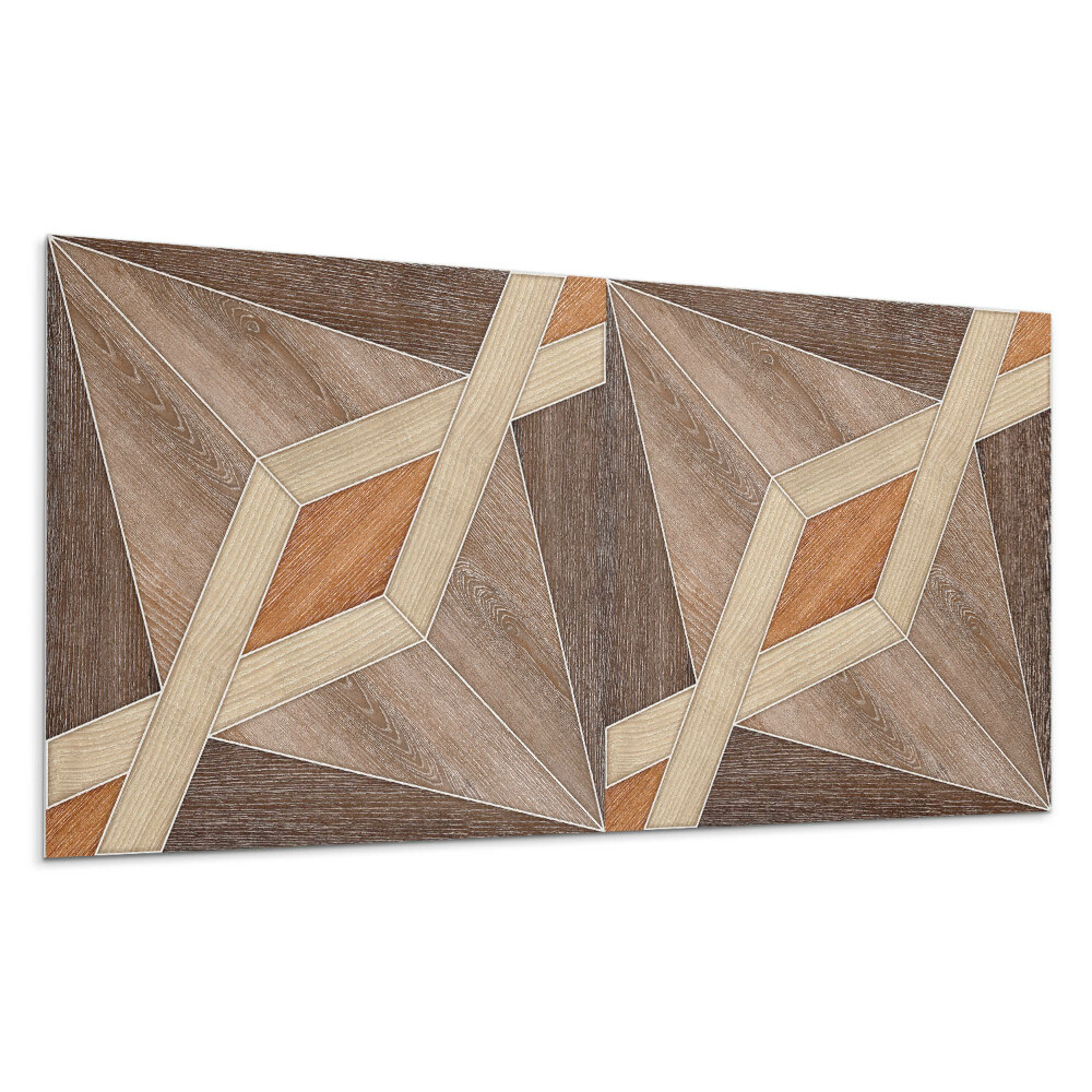 Pvc falpanel Geometrikus fa minta