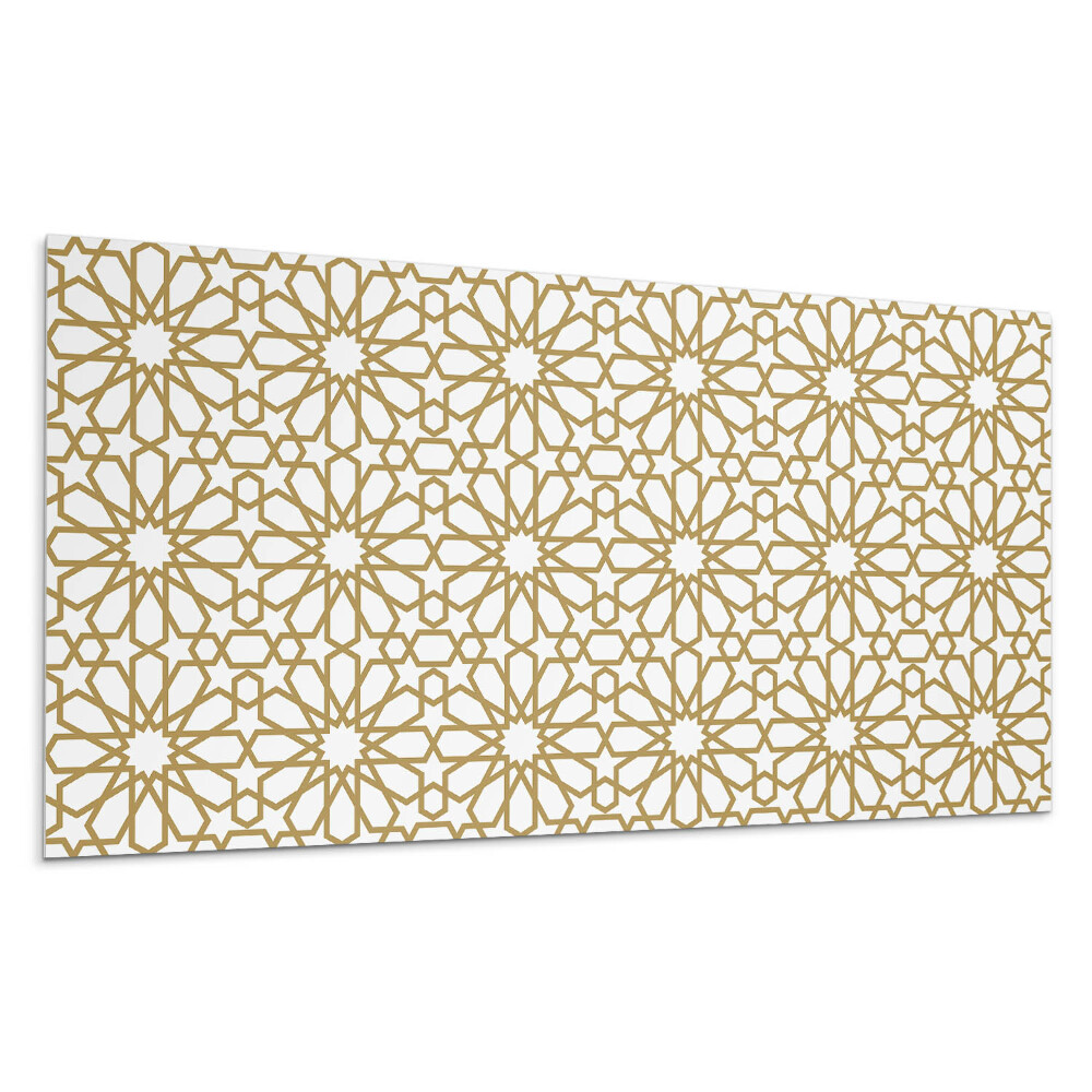 Falpanel Geometrikus minta csillagokkal