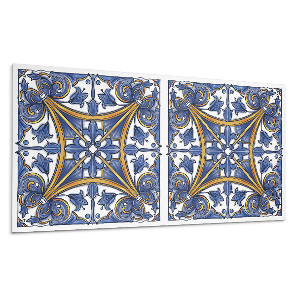 Öntapadó falburkolat Növényi minta díszekkel