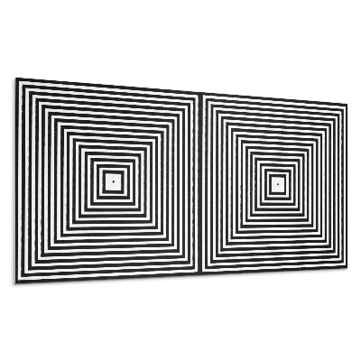 Pvc falpanel Koncentrikus vonalak négyzetekben