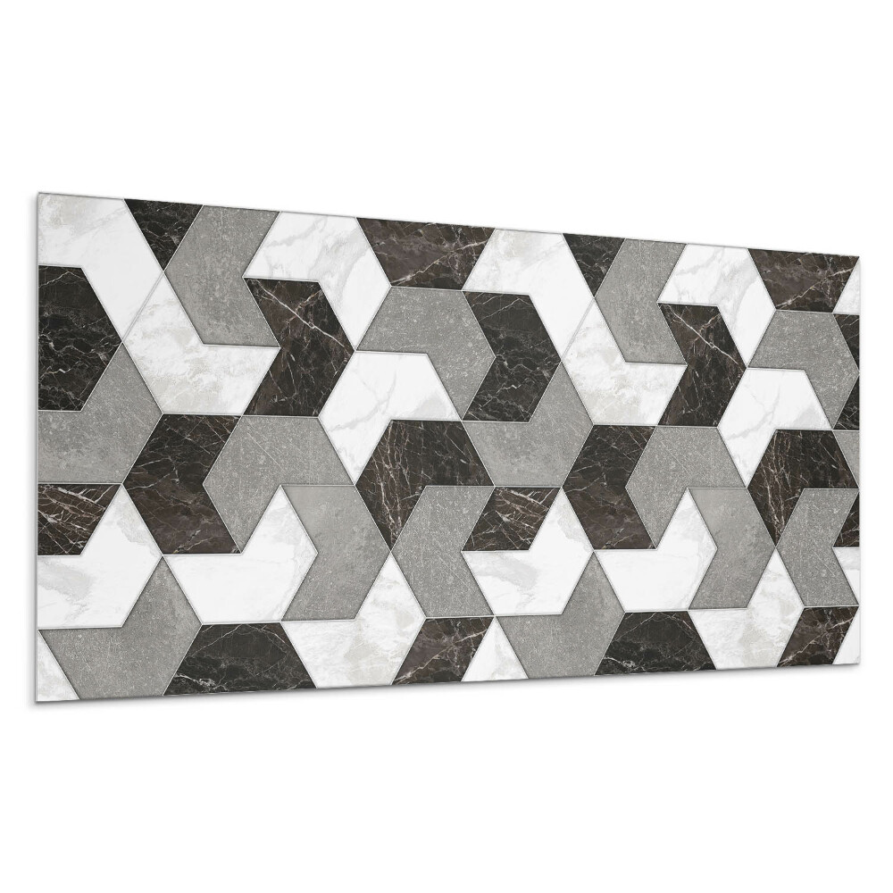 Dekorpanel falra Geometrikus csempeminta