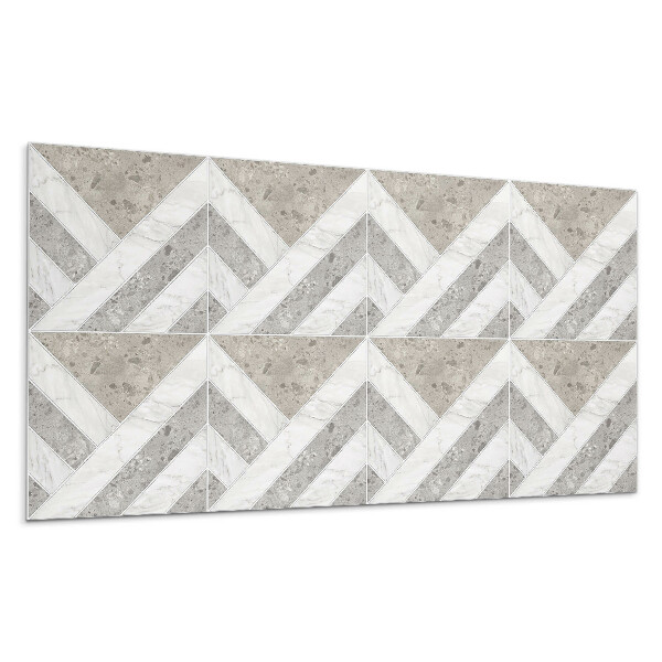 Falpanel Geometrikus minta csempékben