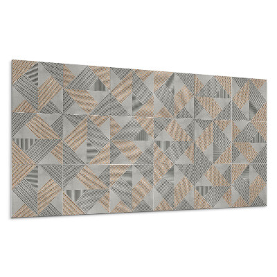 Öntapadó falburkolat Geometrikus háromszög minta