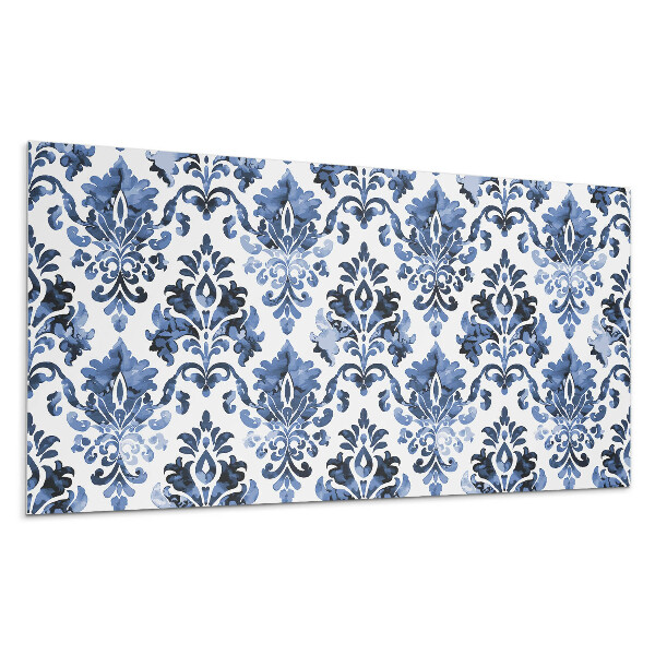 Falpanel Virágmintás barokk stílusban