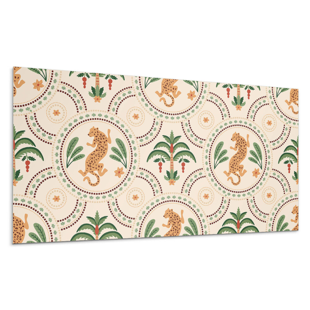 Pvc falpanel Trópusi leopárdminta