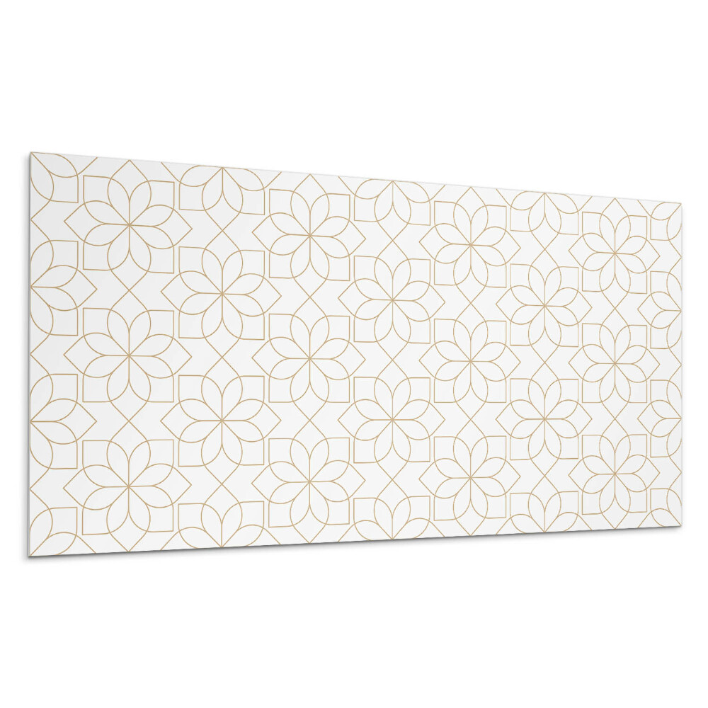 Falpanel Geometrikus virágmintás