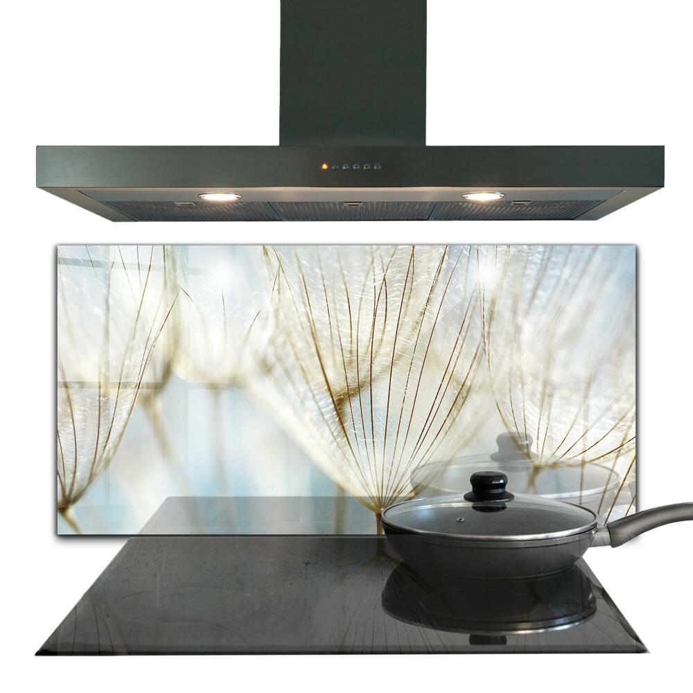 Konyhai fali panel Dandelion seeds close-up