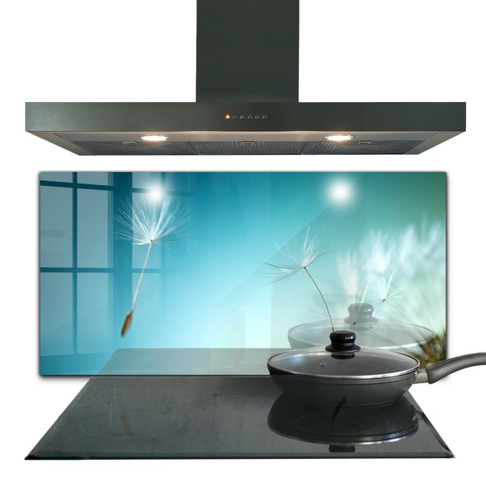 Konyhai fali panel Pillekék a levegőben