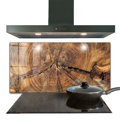 Konyhai panel Fából készült mintázat