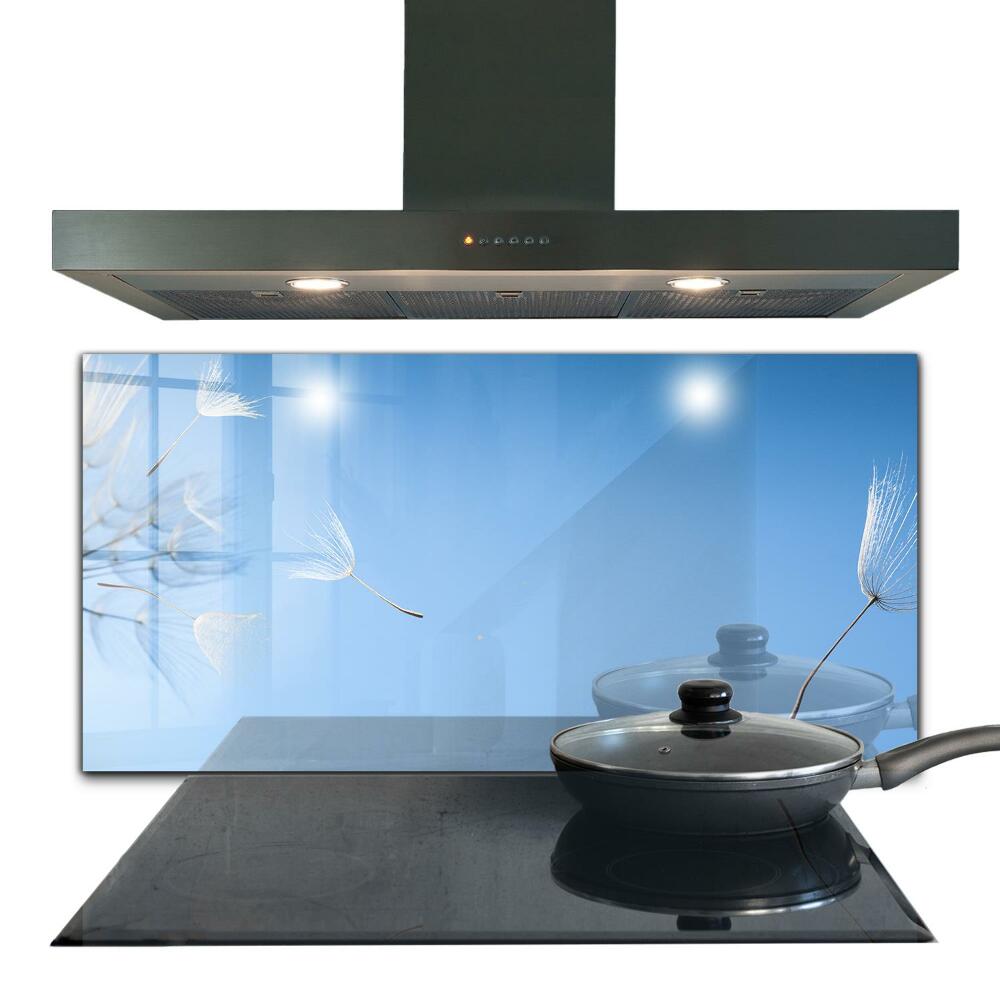 Konyhai fali panel Pihés virágok a szélben