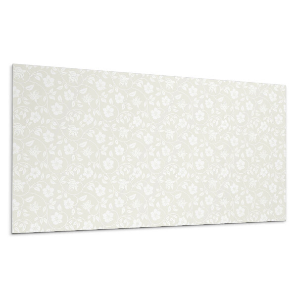 Öntapadó falburkolat Virágminta a háttérben