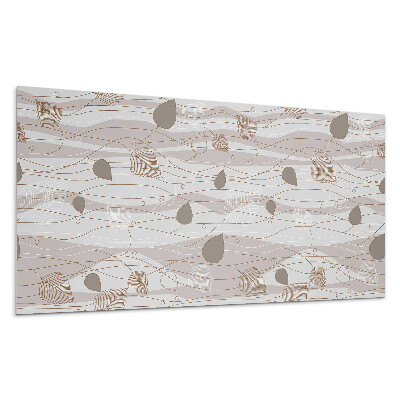 Öntapadó falburkolat Levélminta hullámokon