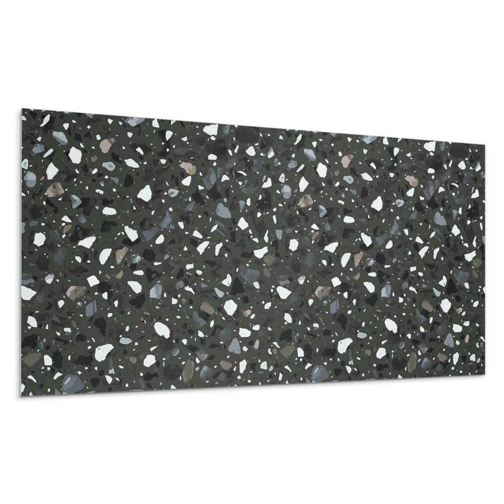 Falpanel Kőminta töredékekkel