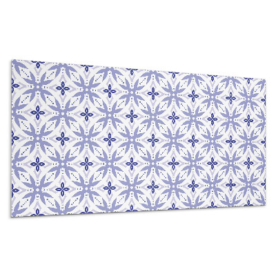 Pvc falpanel Geometrikus minta virágokkal