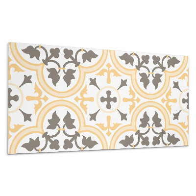 Dekorpanel falra Növényi minta a háttérben