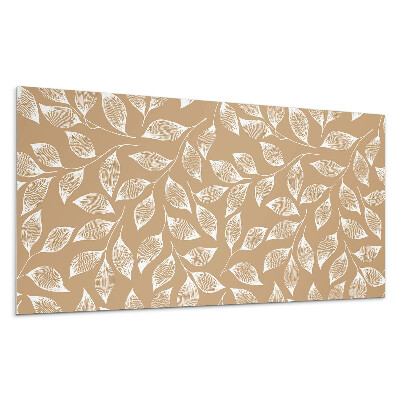 Öntapadó falburkolat Levelek texturált háttéren