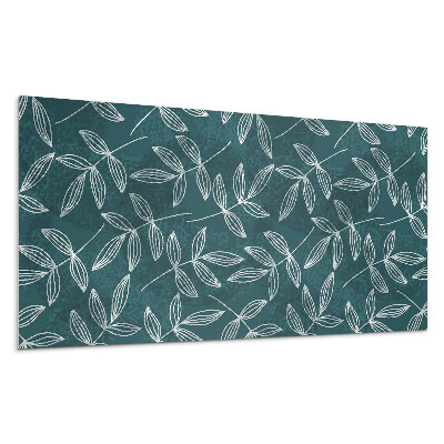 Falpanel Levelek texturált háttéren