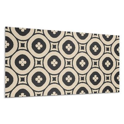 Öntapadó falburkolat Geometrikus minta négyzetekkel