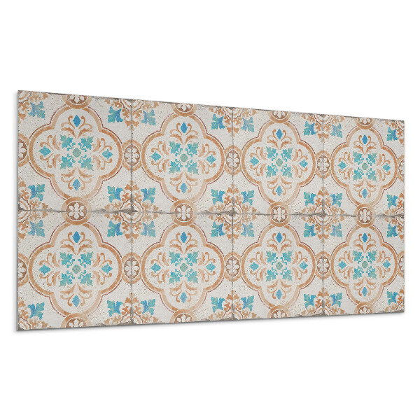 Öntapadó falburkolat Dekoratív motívum virágokkal