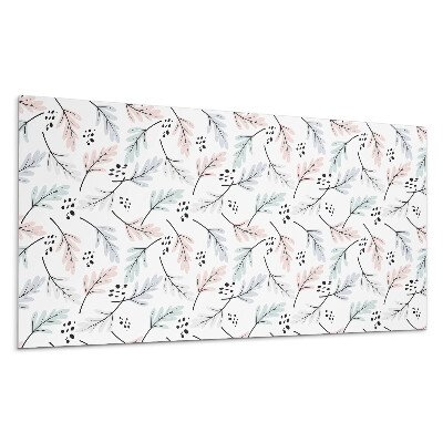 Dekorpanel falra Finom növényi minta