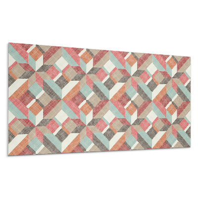 Dekorpanel falra Geometria színes formákban