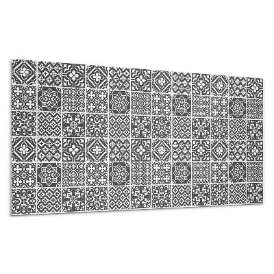 Öntapadó falburkolat Geometriai minták a csempékben