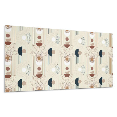 Falpanel Absztrakt vonalak és formák