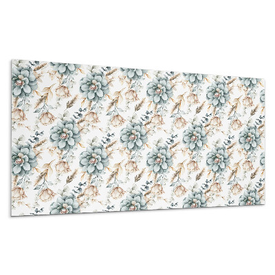 Öntapadó falburkolat Virágmintás növény