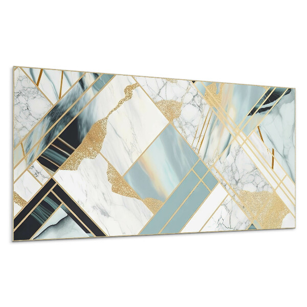 Dekorpanel falra A márványminták geometriája