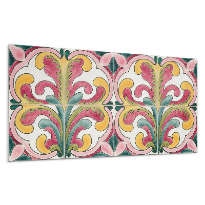 Pvc falpanel Hullámos növényi minta