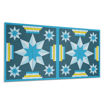 Öntapadó falburkolat Geometriai csillagok elrendezése