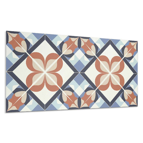 Pvc falburkolat Szimmetrikus virágmintás