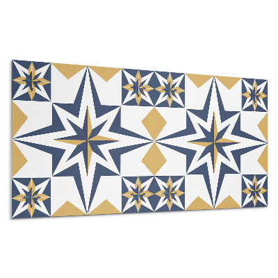 Öntapadó falburkolat Geometrikus csillagok négyzetekben