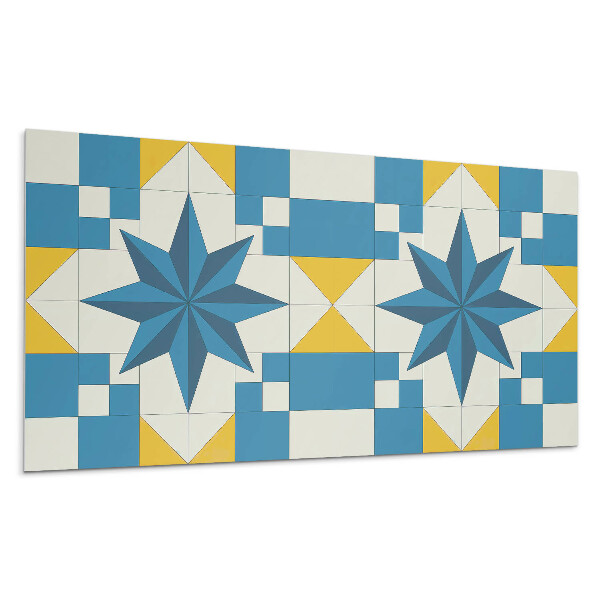 Dekorpanel falra Geometrikus csillagminta