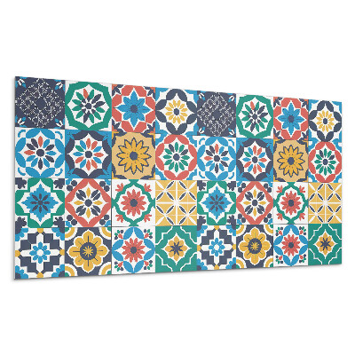 Falpanel Mozaikminták az elrendezésben