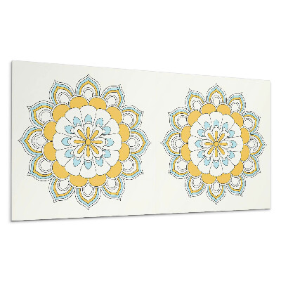 Dekorpanel falra Virágmintás mandala